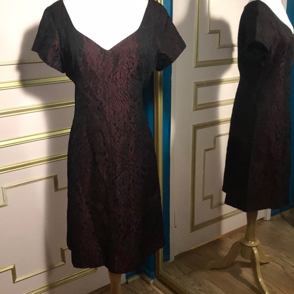 Donna Ricco embroidered dress